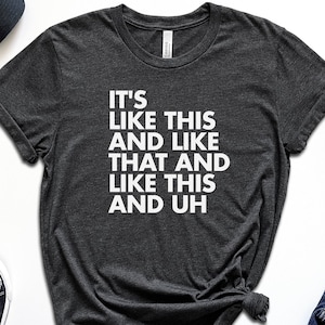 It's Like This And Like That Shirt, 90s Hip Hop Tshirt, 90s Rap Tee, Gangsta Rap, Vintage Hip Hop Shirt, Old School Shirt, 90s Music Lover