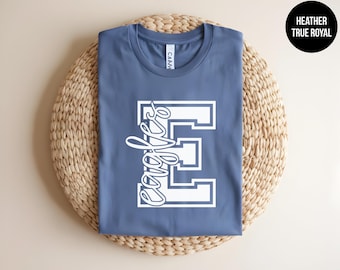High School Football, Eagle Mascot, Eagle Volleyball, Eagle Shirt, Varsity Team, Eagle School, Custom Eagle Tee, Eagle Pride, Eagle Cheer