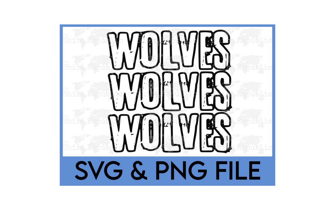 Wolves Mascot SVG, Wolves Football PNG, Wolves Cheer Mom, Wolves School ...