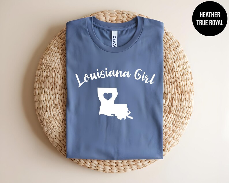 Louisiana Girl Shirt, Southern Belle Tee, Mardi Gras Apparel, Cajun Pride T-Shirt image 8