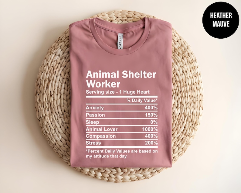 Animal Shelter Worker, Animal Lover Gift, Dog Shelter, Dog Pound, Animal Rescue, Dog Adoption Shirt, Adopt Dont Shop, Pet Rescue, Vet Tech image 6