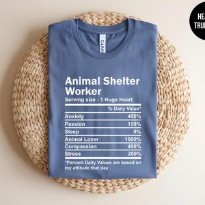 Animal Shelter Worker, Animal Lover Gift, Dog Shelter, Dog Pound, Animal Rescue, Dog Adoption Shirt, Adopt Dont Shop, Pet Rescue, Vet Tech image 7