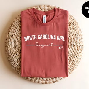 North Carolina Shirt, Carolina Girl Tee, Black Bear, Carolina Strong, Dogwood State, Hurricane Helene, Carolina Home, North Carolina Pride