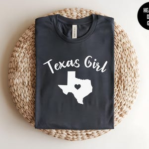 Texas Girl Shirt, Lone Star State Graphic Tee, Southern Rodeo Apparel image 10