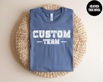 Custom Mascot Shirt, Custom Team Mascot, Custom School, Custom University, High School Football, Personalized School Spirit, Custom Teacher