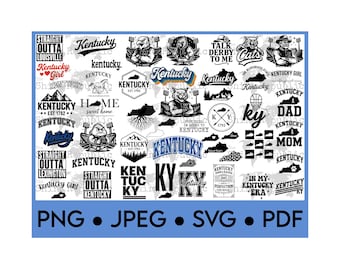 Kentucky Girl PNG, Kentucky State, Kentucky Gift, Womens Kentucky SVG, Midwest Girl, Kentucky University, Bluegrass State, Kentucky Bourbon