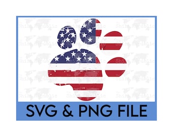 USA Dog Paw, Republican SVG, America PNG, Funny Political, Anti Democrat, Conservative Women, Womens American Dog, Flag Sublimation Clipart