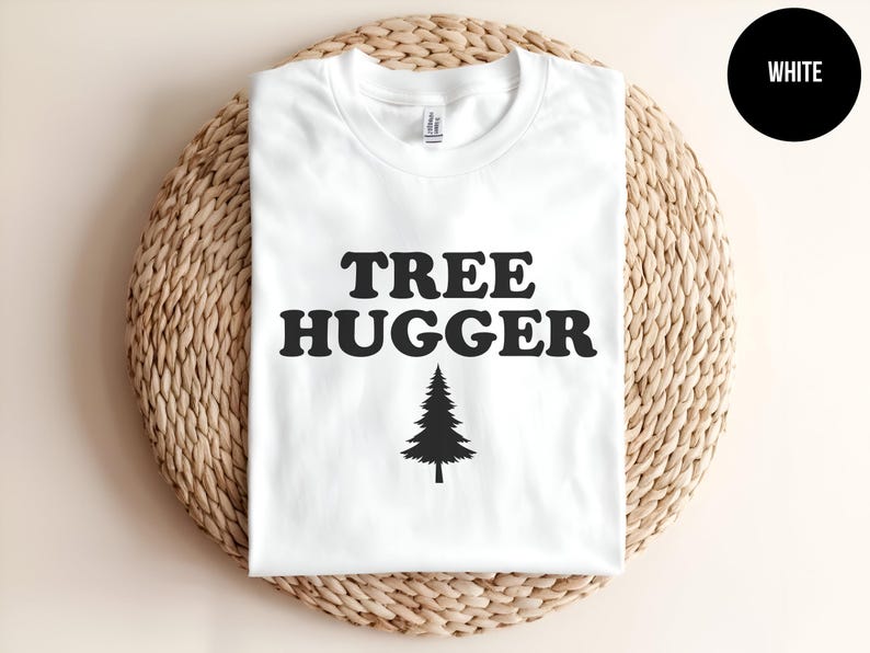 Tree Hugger, Tree Shirt, Tree Lover, Environmental Tee, Hippie Clothing, Nature Shirt, Nature Lover Gift, Earth Day, Eco-Friendly T-shirt image 7