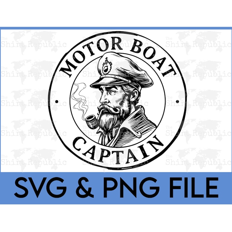 Boat Captain Svg - Etsy