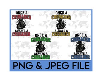 Go Crusaders PNG, Crusader Mascot JPEG, Pep Rally, Christian School, Custom Crusader Baseball, Crusader Football, School Spirit, High School