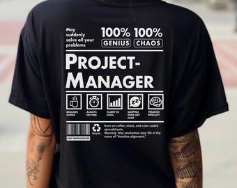 Project Manager, Project Management Tee, PM Gift, Project Manager Gift, Problem Solver, Office Party, Gift for Project Manager, PMP Shirt