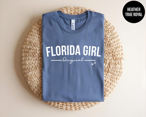 Florida Girl,  Florida Love, Sunshine State, Florida Travel Tee, Florida Gift For Her, Cute Florida Shirt, Florida Beach Vibe,Coastal Living