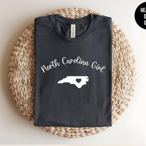 North Carolina Shirt, Carolina Girl Tee, Black Bear, Carolina Strong, Dogwood State, Hurricane Helene, Carolina Home, North Carolina Pride