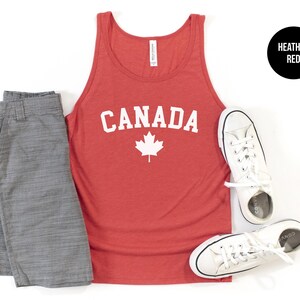 Canada Shirt, Canadian Tank, Canada Hockey Apparel, Happy Canada Day Gift, Canada Souvenir, Gift For Canadian, Funny Canada Tee, Maple Leaf