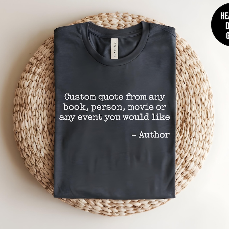 Quote Shirt - Etsy