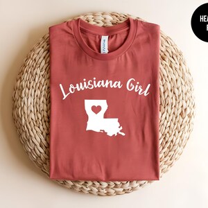 Louisiana Girl Shirt, Southern Belle Tee, Mardi Gras Apparel, Cajun Pride T-Shirt image 6