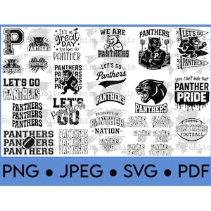High School, Pep Kundgebung, Panther Maskottchen SVG, Panther Volleyschuss, Schulgeist, Benutzerdefinierte Panther, Panther Fußball PNG, Panther Basketball JPEG