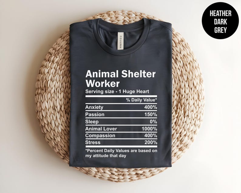 Animal Shelter Worker, Animal Lover Gift, Dog Shelter, Dog Pound, Animal Rescue, Dog Adoption Shirt, Adopt Dont Shop, Pet Rescue, Vet Tech image 9