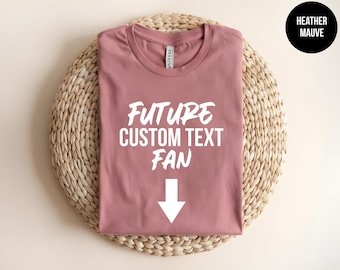 Future Fan Shirt, Baby Shower, Custom Maternity, Baby Reveal, Future Mom Gift, Football Maternity, Pregnant Tee, Expecting Mom, Baby Bump