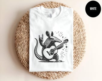 Armadillo Shirt, Texas Tee, Retro Music, Music Lover, Funny Southern, Country Concert, Armadillo Graphic, Armadillo Lover, Rock and Roll