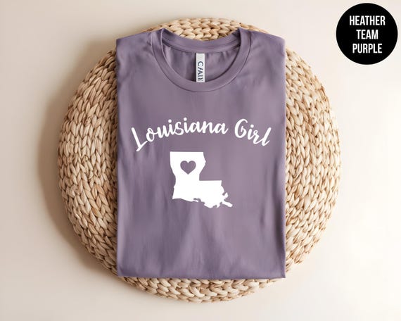 Louisiana Girl, Cute Louisiana Shirt, Cajun Girl, Louisiana Football, Louisiana State, Louisiana Tee, Louisiana Saturday Night, Mardi Gras