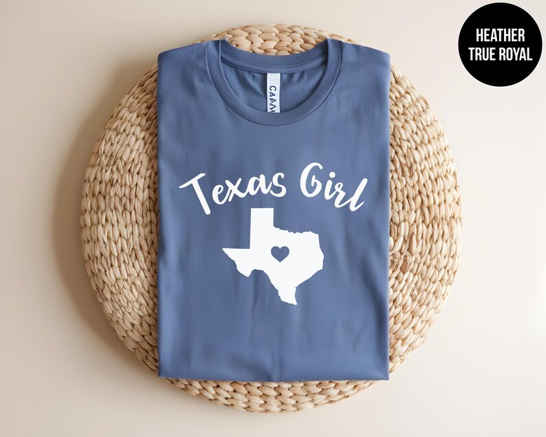 Texas Girl Shirt, Lone Star State Graphic Tee, Southern Rodeo Apparel image 2