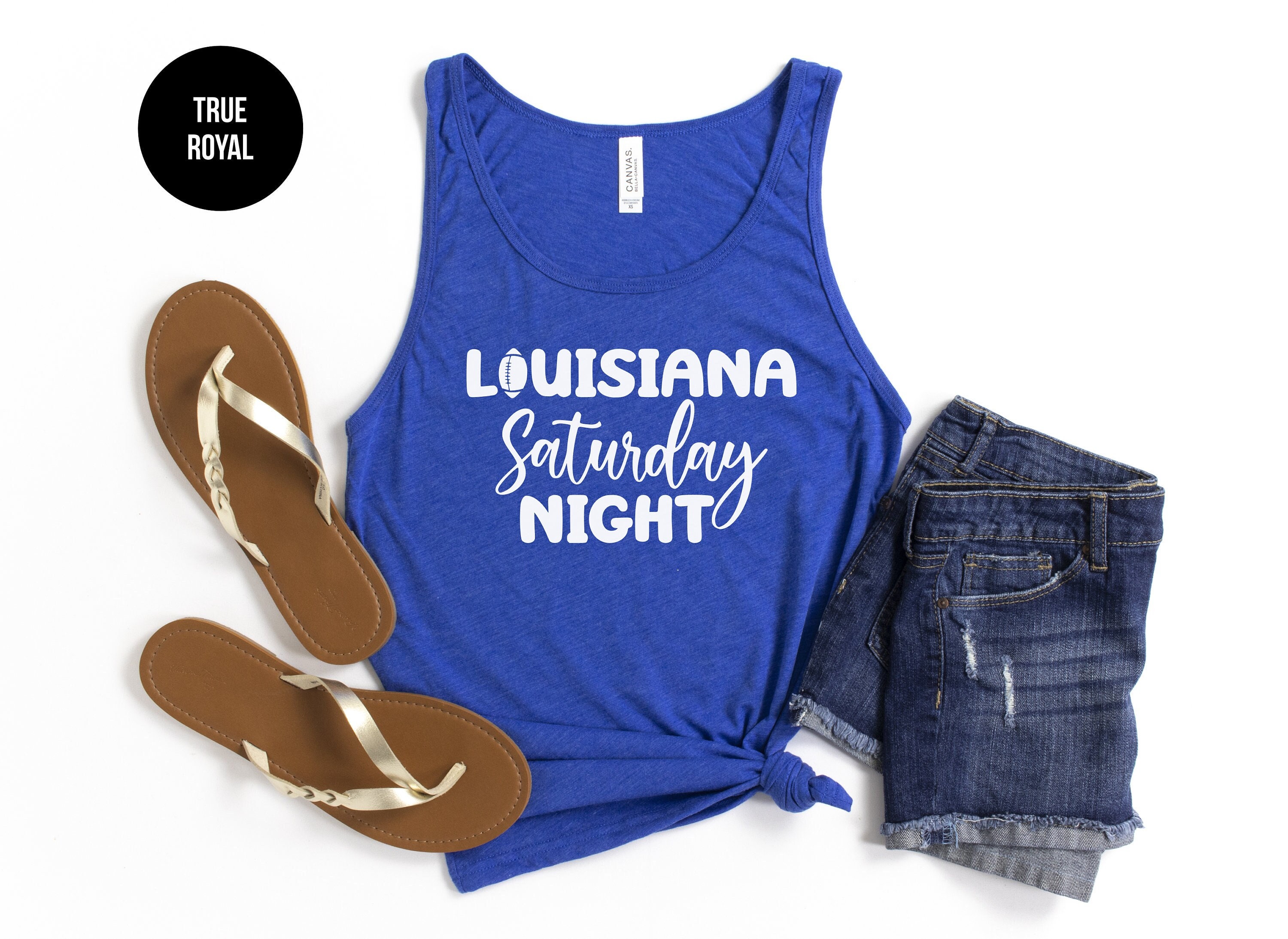 Louisiana Saturday Night Louisiana Gift Love Louisiana Tank 