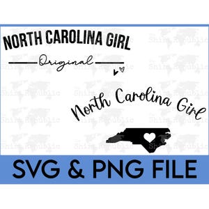 North Carolina Girl, North Carolina Gift, Black Bear, Carolina Strong, Dogwood State, Hurricane Helene, Carolina PNG, North Carolina SVG