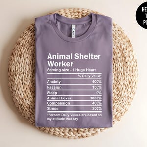 Animal Shelter Worker, Animal Lover Gift, Dog Shelter, Dog Pound, Animal Rescue, Dog Adoption Shirt, Adopt Dont Shop, Pet Rescue, Vet Tech image 2