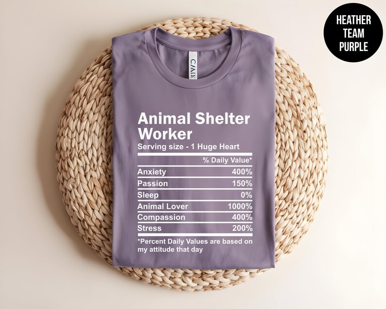 Animal Shelter Worker, Animal Lover Gift, Dog Shelter, Dog Pound, Animal Rescue, Dog Adoption Shirt, Adopt Dont Shop, Pet Rescue, Vet Tech image 2