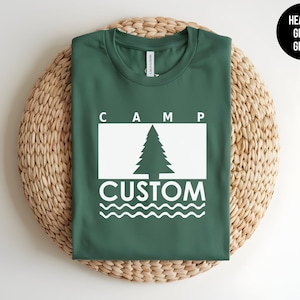 Custom Camp Shirt, Classic Movie, Summer Camp, Halloween Costume, Camp Gift, Personalized Camp, Church Camp Tee, Camp Counselor, Camp Family
