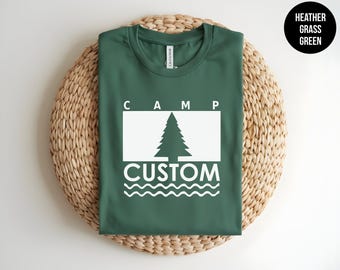Custom Camp Shirt, Classic Movie, Summer Camp, Halloween Costume, Camp Gift, Personalized Camp, Church Camp Tee, Camp Counselor, Camp Family