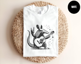 Armadillo Shirt, Texas Tee, Retro Music, Music Lover, Funny Southern, Country Concert, Armadillo Graphic, Armadillo Lover, Rock and Roll