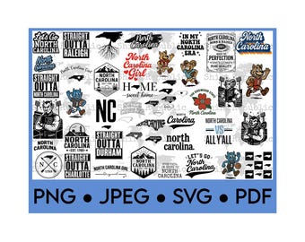 North Carolina Girl, North Carolina Gift, Black Bear, Carolina Strong, Dogwood State, Hurricane Helene, Carolina PNG, North Carolina SVG