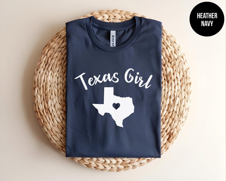Texas Girl Shirt, Lone Star State Graphic Tee, Southern Rodeo Apparel image 9