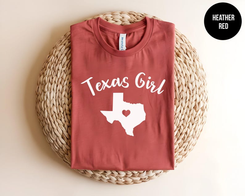 Texas Girl Shirt, Lone Star State Graphic Tee, Southern Rodeo Apparel image 7