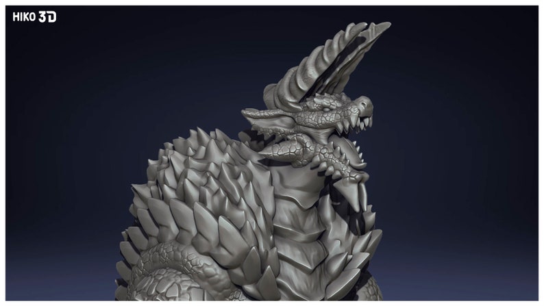 zinogre 3d model