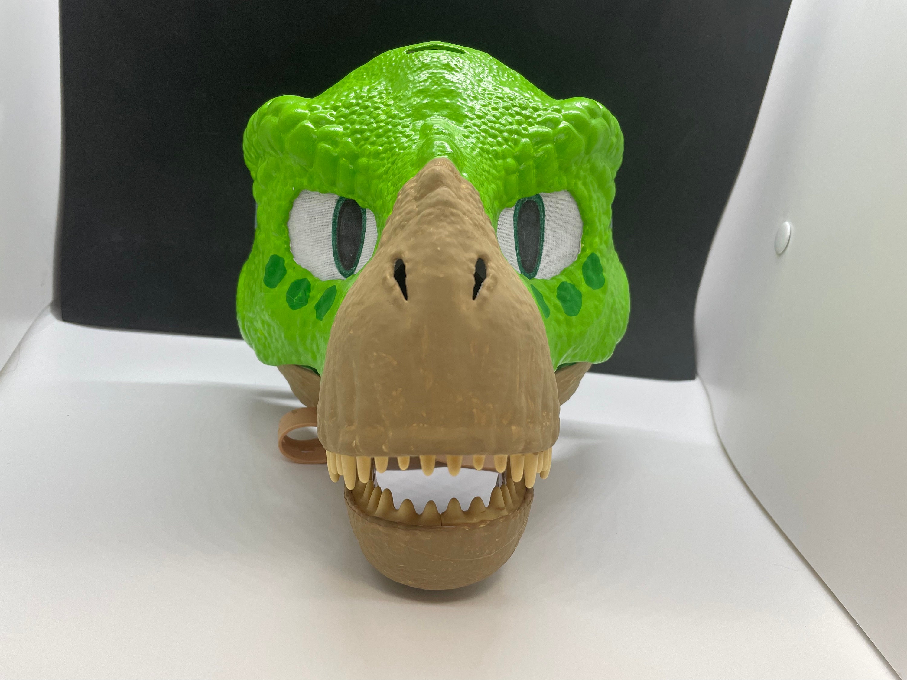 Painted Dino Mask Etsy