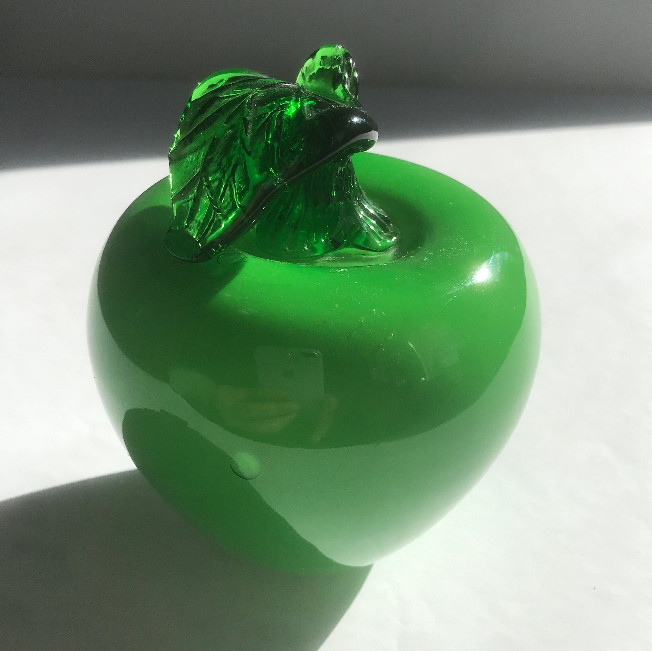 Vintage Art Glass Fruit Decor Lot3 Etsy