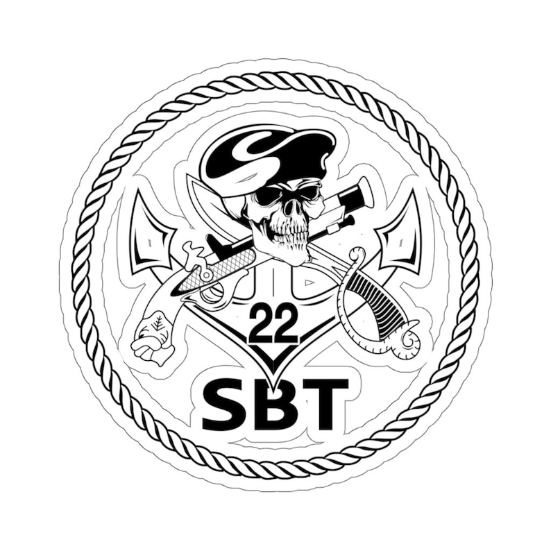 SBT 22 V2 Sticker (black) - Etsy