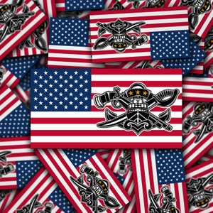 Navy SWCC Flag (Color/BW)