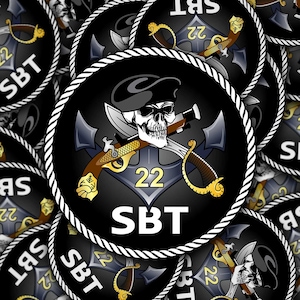 Special Boat Team 22 - SBT22 v2 Color Sticker