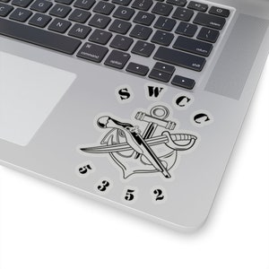 SWCC 5352 Sticker (Black)