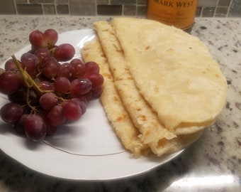 Guyanese Authentic Roti NYC Homemade Style. Soft. Delicious. Made with Unbleached flour.