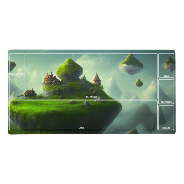 Mtg Commander Playmat Etsy