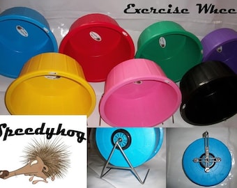 Speedyhog Large 16" African Pigmy Hedgehog Exercise Wheel - Silent Bucket Wheel - Rat exercise wheel - NEEDS 43cm HIGH ENCLOSURE