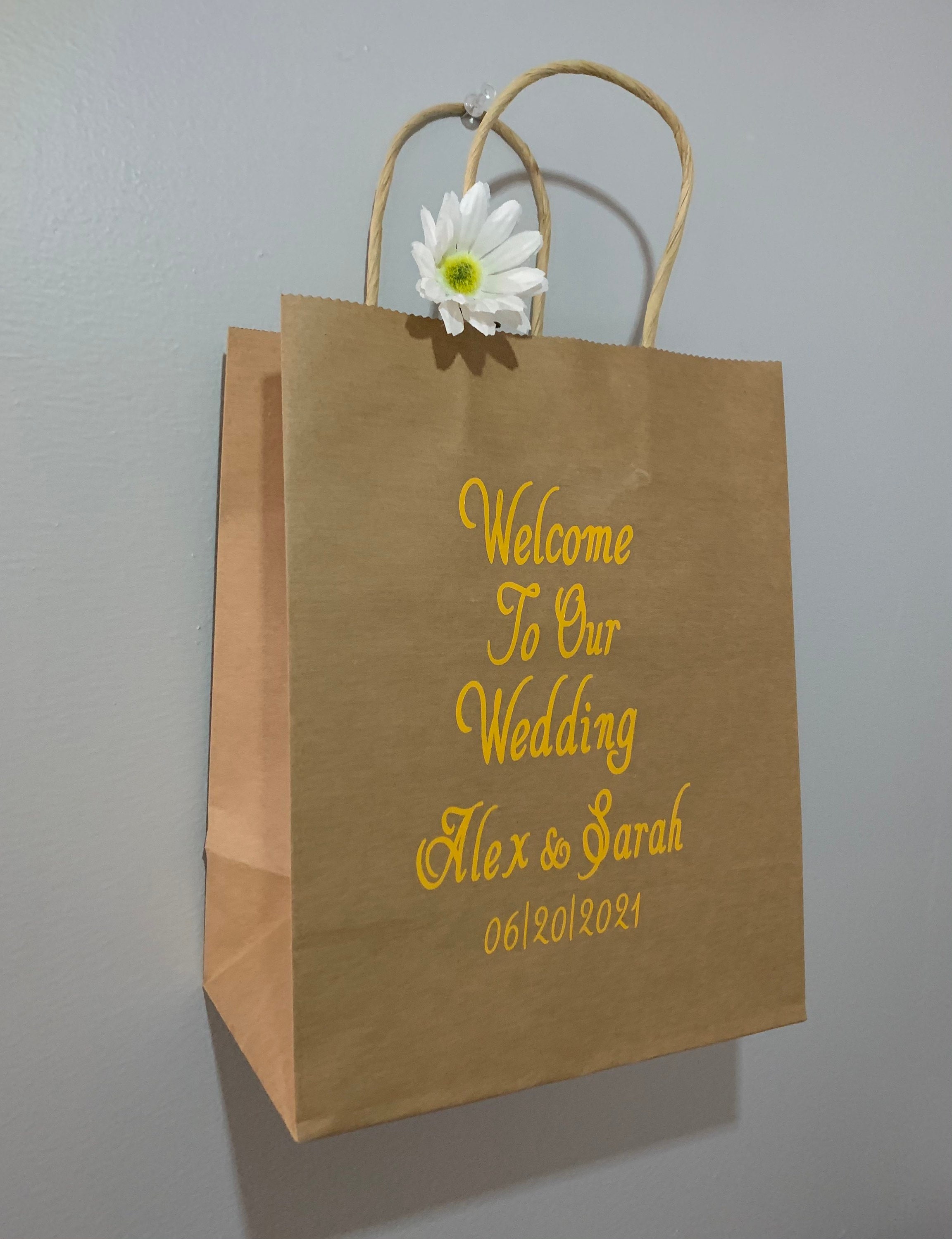 10 Destination wedding guest gift bag Etsy