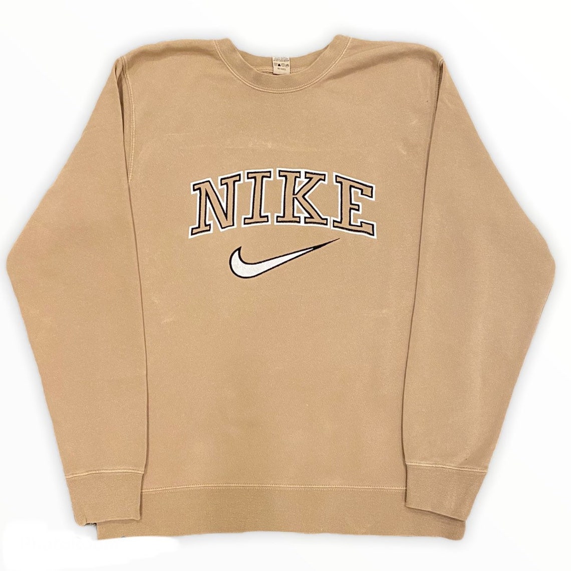 Nike Crewneck Nike sweatshirt Oversized Embroidered | Etsy