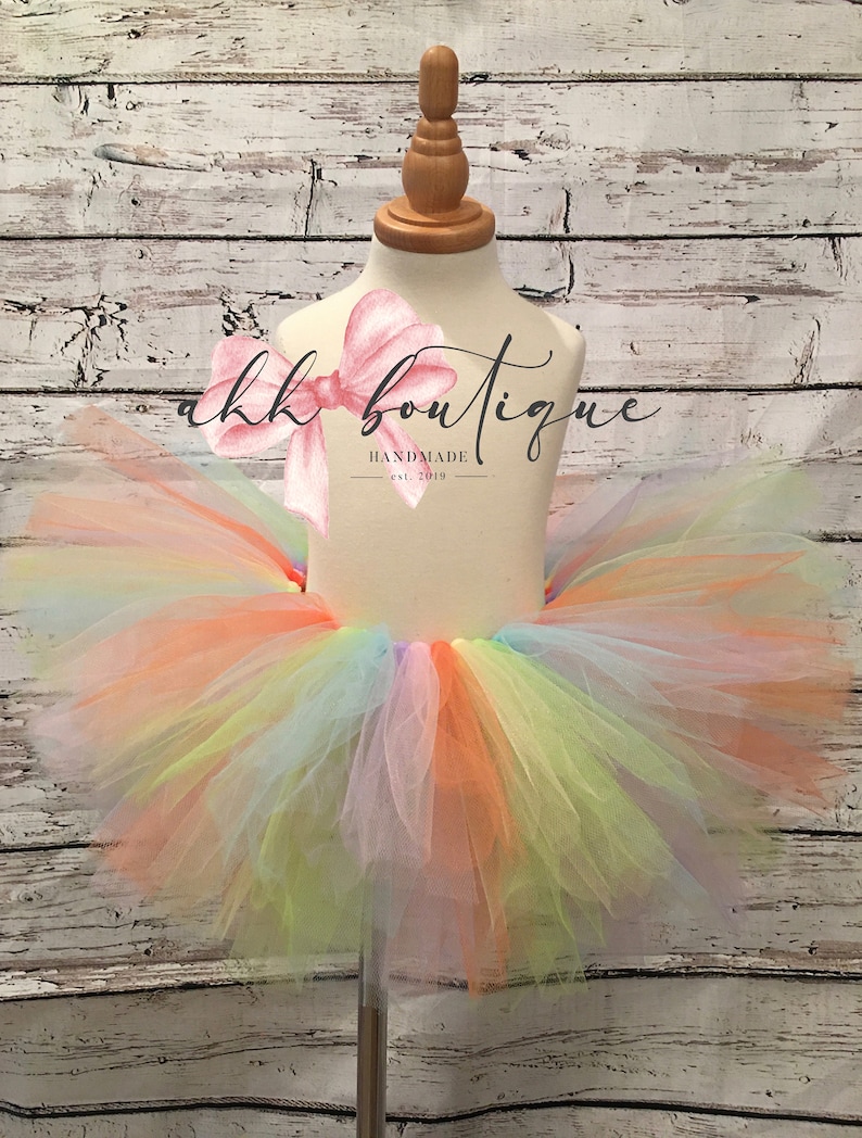 pastel rainbow tutu tutu birthday outfit pastel rainbow birthday party tutu pastel rainbow tutu outfit