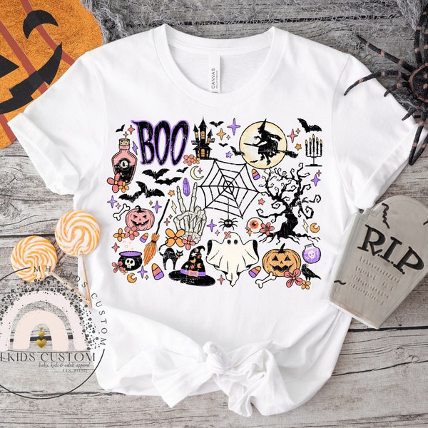 Kids Halloween Shirt Etsy